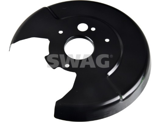 Hinterachse Links Swag 33 10 6435 Spritzblech, Bremsscheibe FüR Nissan-image