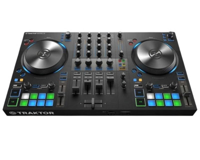 Native Instruments TRAKTOR KONTROL S3 4-Kanal DJ Controller 16 RGB-Pads USB