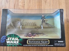 Star Wars Power of The Force Tatooine Skiff Jedi Knight Luke Skywalker - Sealed