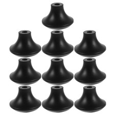 10Pcs Flexible Silicone Thermometer Probe Protective Covers Black for Home Use