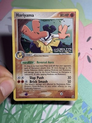 Hariyama 44/113 Stamped Reverse Holo 2005 Ex Delta Species Pokemon