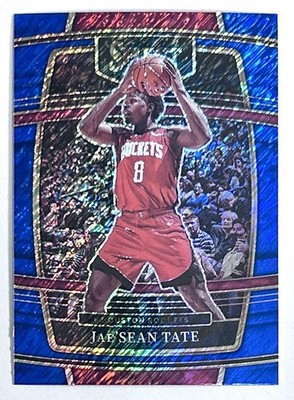 2021-22 Select Jae'Sean Tate Blue Shimmer Prizm Refractor SP #95 Rockets OSU NBA