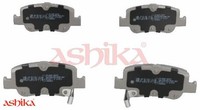 Ashika 51-02-220 Bremsbelagsatz FüR Scheibenbremse Bremsbelagsatz FüR Toyota