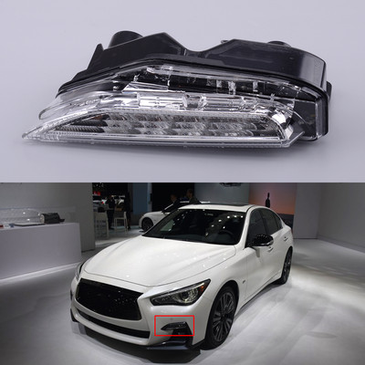 Links Vorne Stoßfänge Blinker Signal Licht fit für Infiniti Q50 14-18 261354GA1A