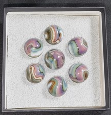 Dave's Appalachian Swirls *SUPER NOVA * Amazing Multicolored  Swirls  KEEPER SET