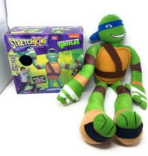 Leonardo Teenage Mutant Ninja Turtles 30" Plush Nickelodeon StretchKins TMNT