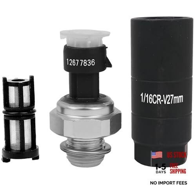 #ad #ad with Socket for Chevy Silverado 1500 2500 3500 12573107 Oil Pressure Sensor $32.12