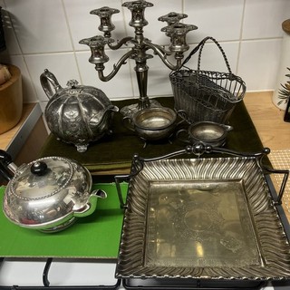 Vintage Plated Ware Job Lot