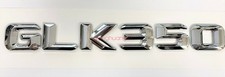 CHROME GLK350 FIT MERCEDES REAR TRUNK EMBLEM BADGE NAMEPLATE DECAL NUMBERS