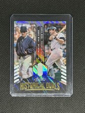 2022 Panini Absolute Historic Duals. Billy Martin, Thurman Munson #HD-BT Holo