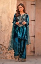 Pakistani Salwar Kameez Ready To Wear Dress Suit Wedding Party 3 Piece Bollywood