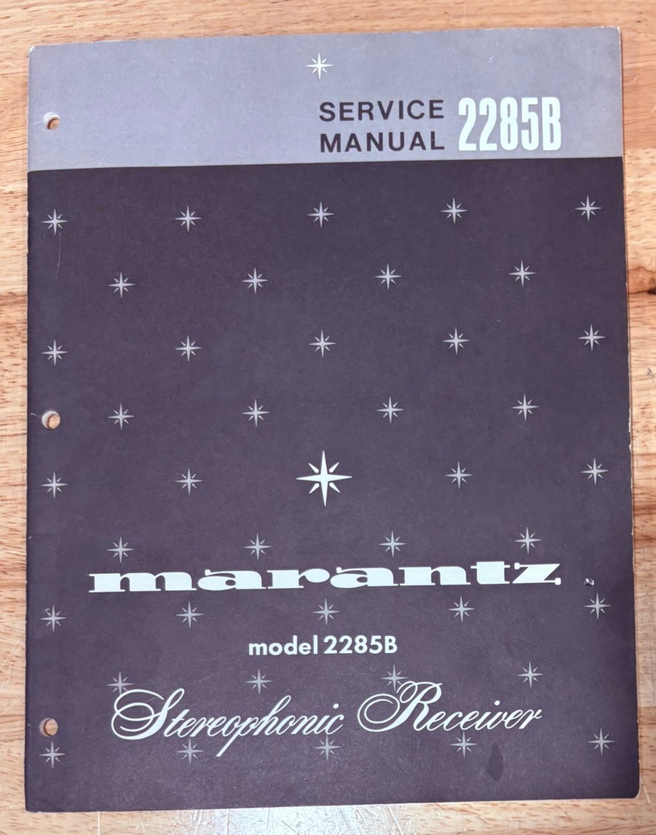 Marantz 2285B  Service Manual - NOT A COPY