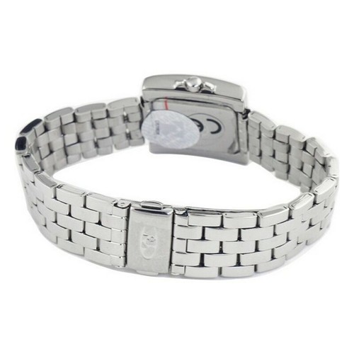 Time Force Orologio Donna Al Quarzo TF2576J-02M, Cassa E Cinturino In Acciaio Argento, 38 Mm