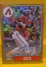 2022 1987 Topps Chrome Seth Beer #31/50 🔥 #T87C2-22 Autographs (AU, RC)