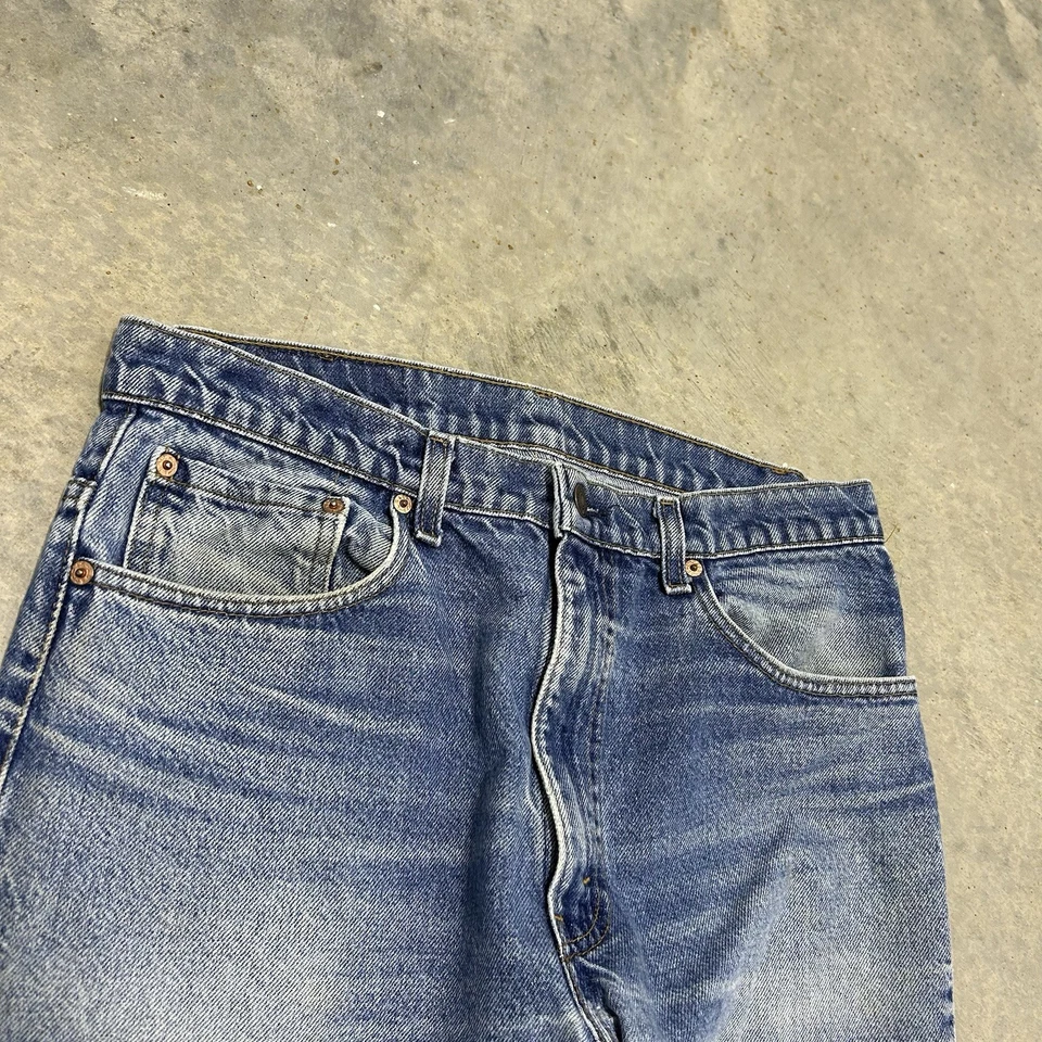 Jeans azules vintage años 80 Levi’s 517xx talla 35x33 Foto 4 de 4