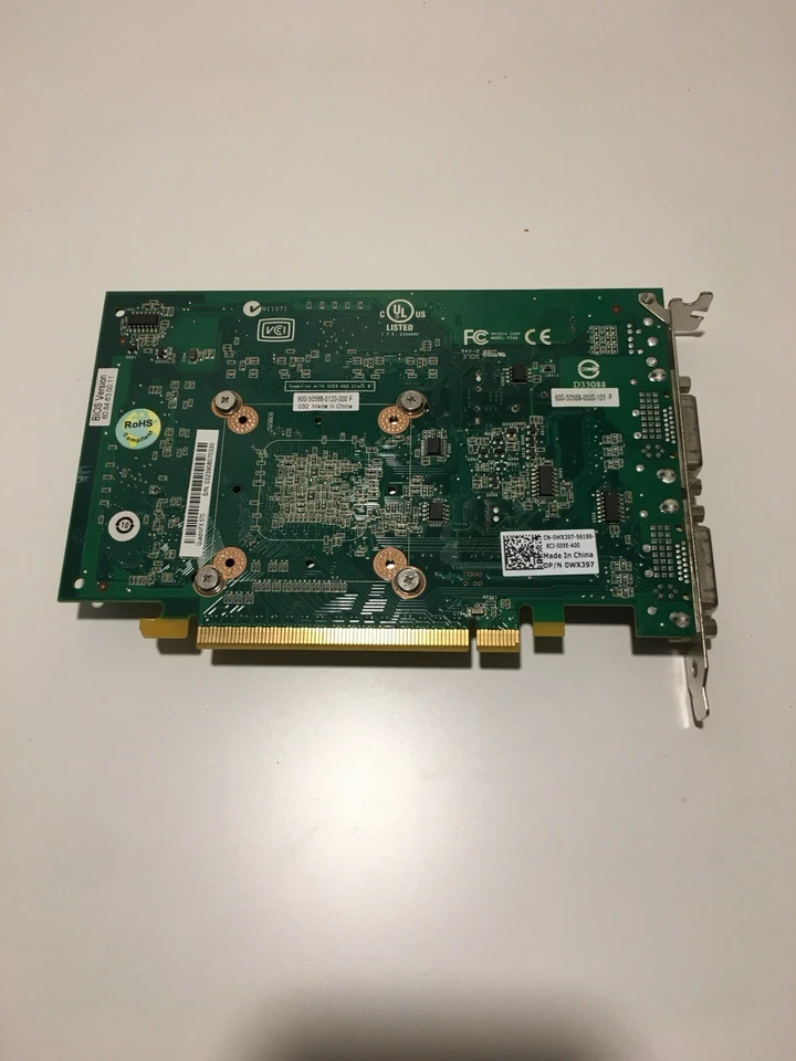 PNY NVIDIA Quadro FX 570 256MB PCIe Workstation Graphics Card – Dual DVI - Image 2 of 4