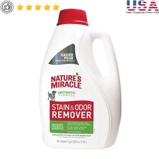 Pet Stain Odor Remover Enzymatic Cleaner Carpets Hard Floors Citrus Scent 1 Gal