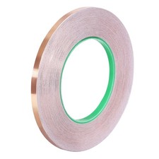 Double-Sided Conductive Tape Copper Foil High Temperature Tape 5mm x 50m/164ft