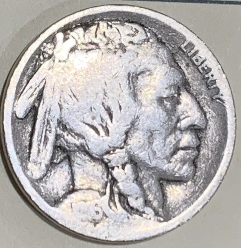 1916s Buffalo nickel, nice original GOOD+ condition coin with no issues