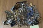Vintage Fashion Costume Jewelry Estate Junk Drawer Lot D