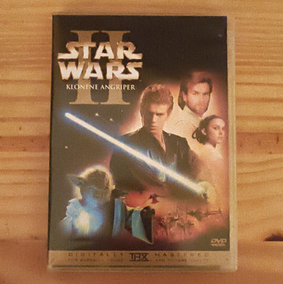 Star Wars Episode II: Attack of the Clones DVD THX Mastered Portman PAL