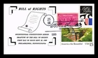 US COVER BILL OF RIGHTS BICENTENNIAL FIRST DAY ISSUE COMBO GG CACHET