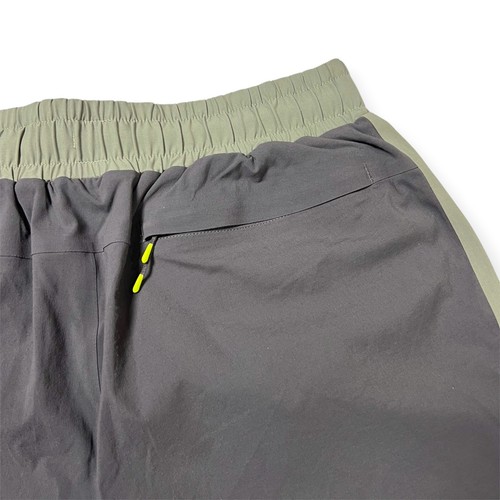 Lululemon x Robert Geller Swim Trunks Liner SIZE S Gray Green Zip Pocket - Picture 6 of 10