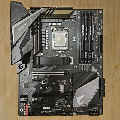 Aufrüst-Kit: Gigabyte Z390 Aorus Elite inkl. I7-8700K, 32GB DDR4