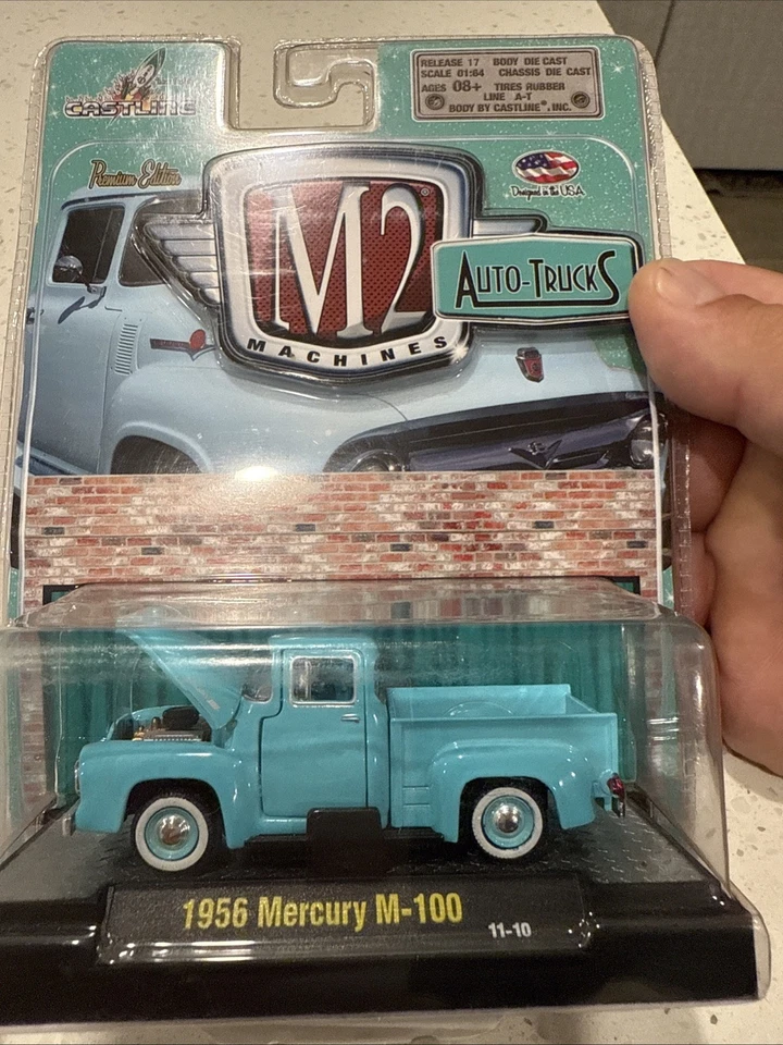 Camioneta pickup Mercury M-100 1956 serie edición premium M2 Machines 2011 Foto 2 de 4