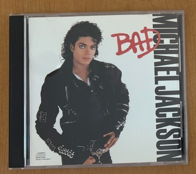 Michael Jackson BAD 1987 CD & Insert  MJJ Productions Epic Pop Rock EK40600
