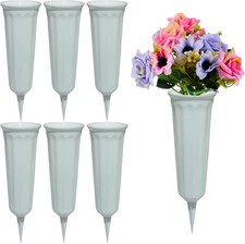Memorial Floral Vases, Cemetery Vase, Headstones Flower Holder, Grave Cone Vase,