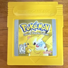 Pok mon Special Pikachu Edition Yellow USA Nintendo Game Boy, Tested-Authentic