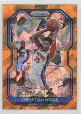 2020-21 Panini Prizm Orange Ice Prizm Christian Wood #217 4l3