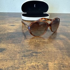 Saint Laurent YSL Women s Sunglasses Purple Aviator 60/15 130 ITALY