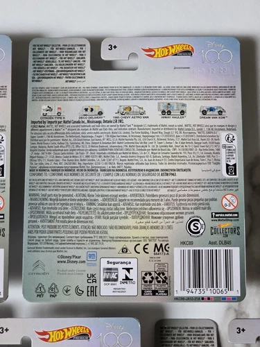 2023 Hot Wheels Premium Pop Culture Disney 100 Years (Complete Set of 5) - Picture 10 of 16