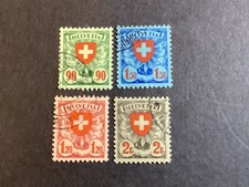 ICOLLECTZONE Switzerland 200-203 VF used
