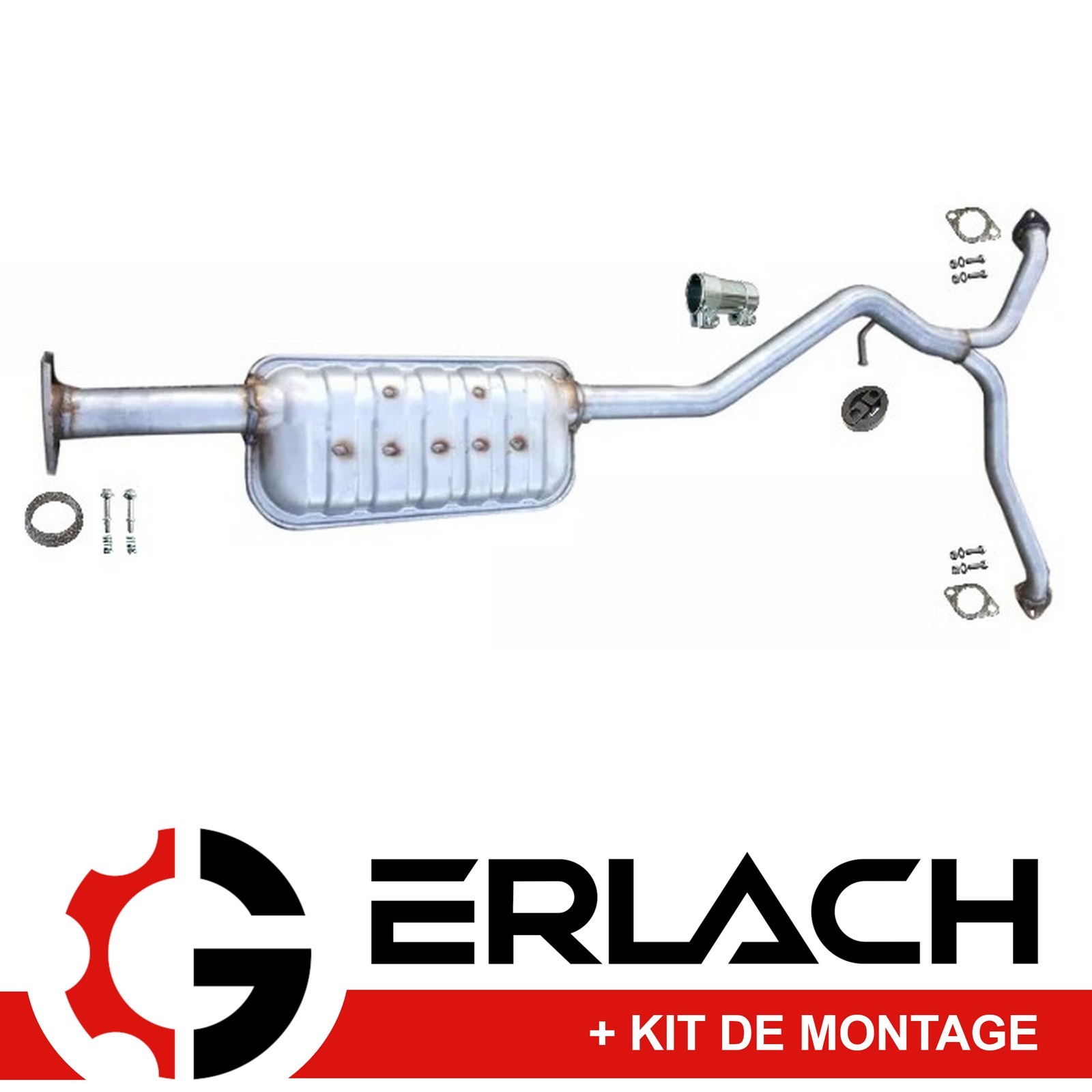 Silencieux intermédiaire Tribeca 3.6 pot d'échappement 9112