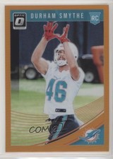 2018 Donruss Optic Rookies Orange Prizm 139/199 Durham Smythe #135 0kg