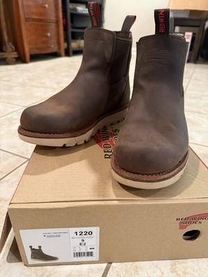 Red Wing Shoes Men's Leather Chelsea Boots US 9 EE w round Toe 