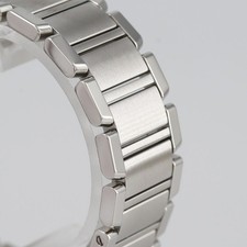Authentic Cartier Tank Française SM W51008Q3 Stainless Steel Quartz #230-00... 5