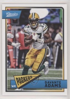 2018 Panini Classics Blank Back 32/50 Davante Adams #38 o7m