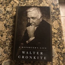 Walter Cronkite A REPORTER'S LIFE First Edition. Good used condition.1996