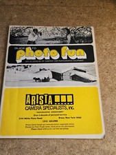 GUIDE TO PHOTO FUN CATALOG 1971 /72 ARISTA CAMERA BRONX, NY