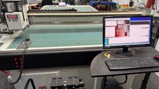 Colex SharpCut FBC 5x10 Flatbed Cutter ? Vacuum Table, Tools, OptiScout  Working
