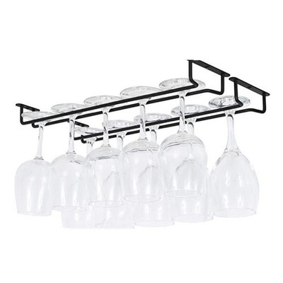 Metall Einzel Schlitz Weinglas Halter Wandmontage für REGAL für Hausbar