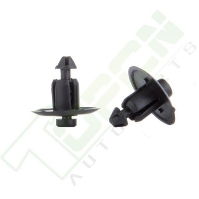 100pcs fender retainer nylon black fastener car clips For Dodge #WX68DX9-AA