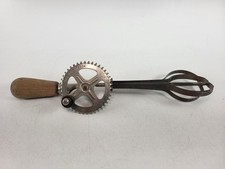 Vintage Metal A & J Egg Beater Patent Oct 9 1923 Made In USA