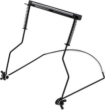 Harmonica Holder Neck Holder Stand, Mouth Organ Metal Frame Adjustable for 10 Ho