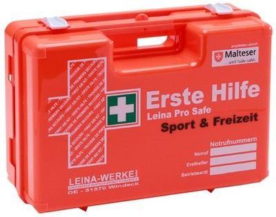 13157 LEINA Erste-Hilfe-Koffer Pro Safe - Sport + Freizeit