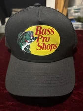 Bass Pro Shop Hat Black Osfm SnapBack